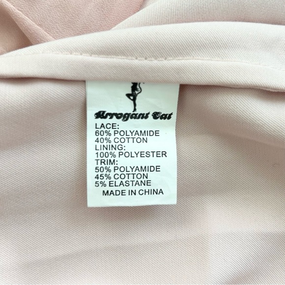 Arrogant Cat London Red Crochet Lace Bodycon Dress, Size 10, Excellent Condition - Picture 6 of 12